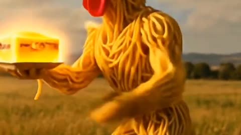 Spaghetti Grew wings