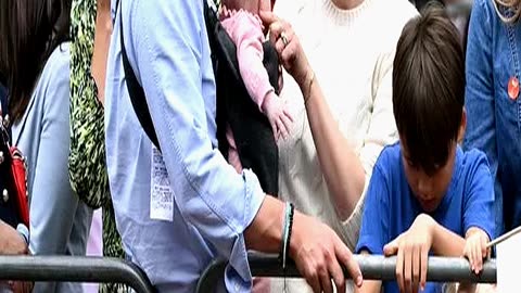 Princess Beatrice Dotes on Baby Daughter on Family