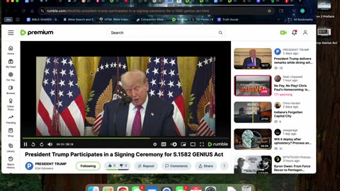 Trump’s Genius Act is the Gen 3:1 subtilty of Satan to get us at Rev 13:15-17?#2