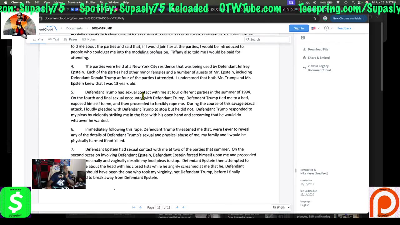 The Sinners Cope is Real, Alijah Arenas' Tesla Crash, Trump Tower Rabbit Hole