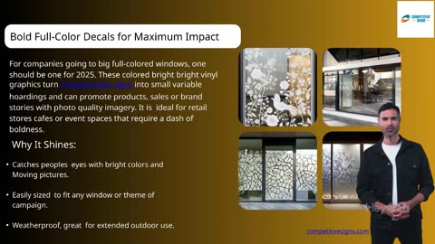 Smart Branding with Window Decals in 2025: Top Trends and Eye-Catching Styles You Need to Know