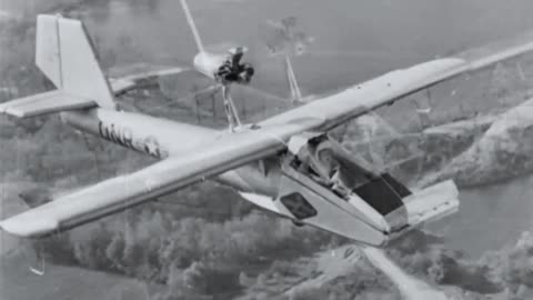 Goodyear Inflatoplane experimental inflatable aircraft