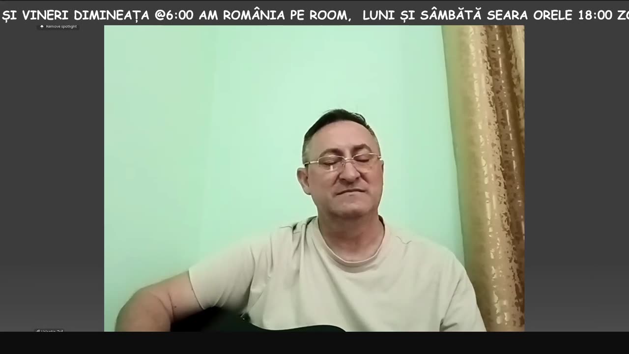 VALENTIN TRIF -NU VREAU SĂ FIU ÎNĂLȚAT- CALEA CĂTRE RAI PĂRTĂȘIE #livestreaming #cantaricrestine