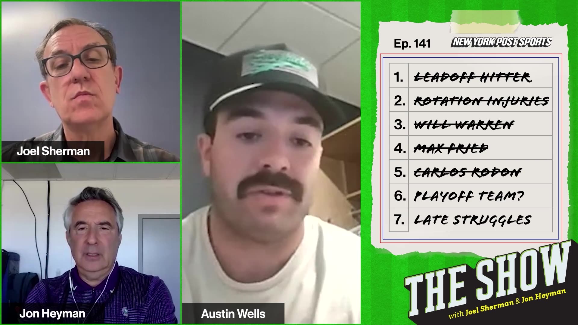 Austin Wells believes "complimentary group," despite injuries, will lead Yankees back to the playoffs | The Show