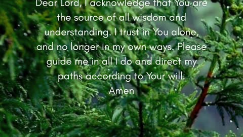 Proverbs 3:5-6