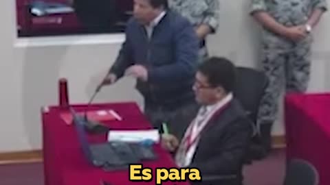 Apagan el micrófono e impiden hablar en su juicio a Pedro Castillo, expresidente de Perú