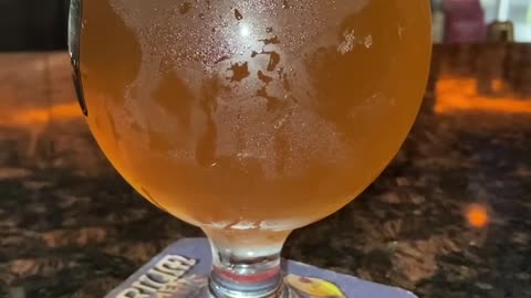 Trying Hop Cult from Veteran Owned Brewery Tactical Brewing at Melbourne Florida's The Mansion