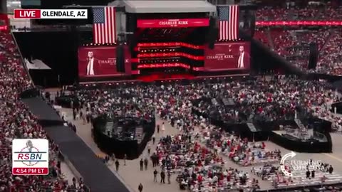 Tulsi Gabbard Speaks about Charlie Kirk at his memorial in AZ