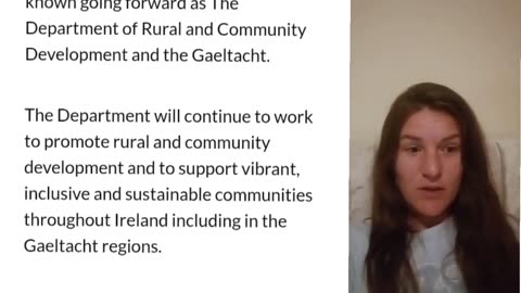 The brilliant Noreen O'Shea is EXPOSING the rot at the core of this Government