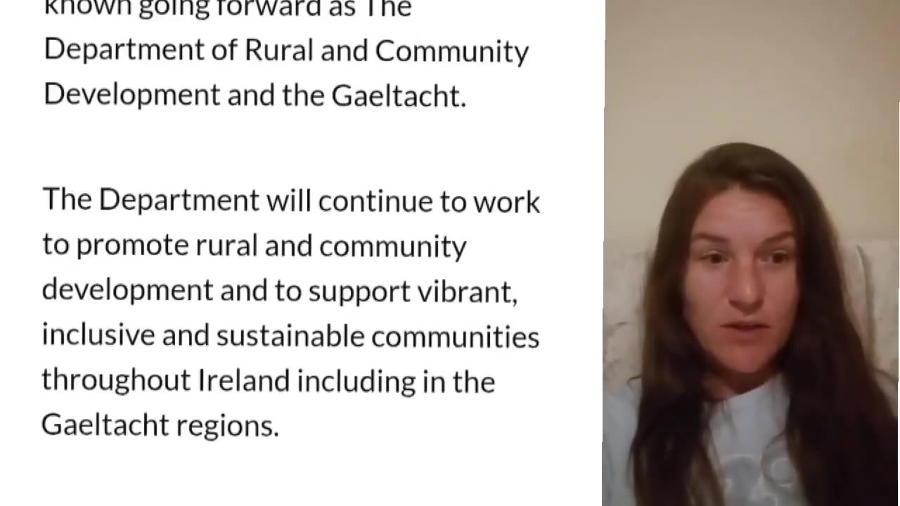 The brilliant Noreen O'Shea is EXPOSING the rot at the core of this Government