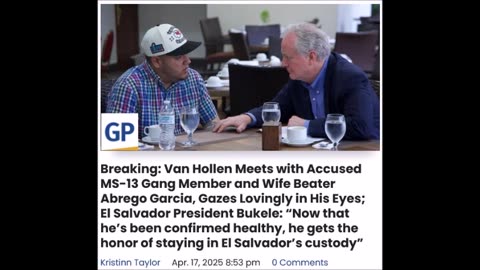 Van Hollen Meets with Accused MS-13 Gang Member