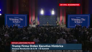 EN VIVO: Trump Firma Orden Ejecutiva Histórica y Anuncia Revolución de la IA en EE.UU. | AI Summit Washington 2025