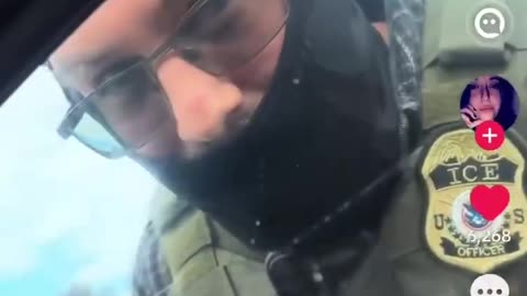 Liberal White Woman Schooled By ICE Agents