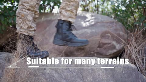 Bota tática militar