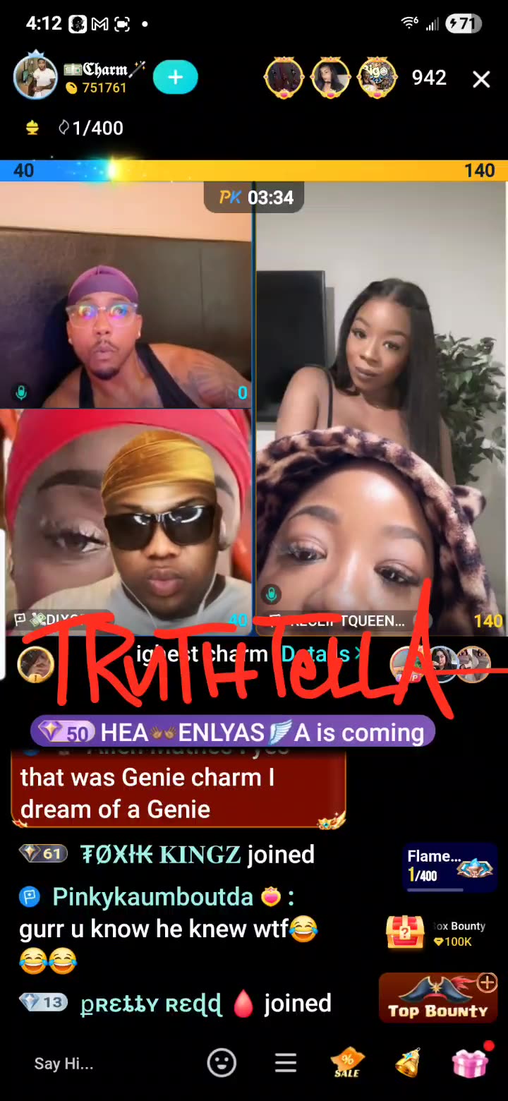 RECEIPTQUEEN EX-BOYFRIEND CHARM HAS NEW BOYFRIEND BUT STILL PLAYING IN RECEIPTQUEEN FACE