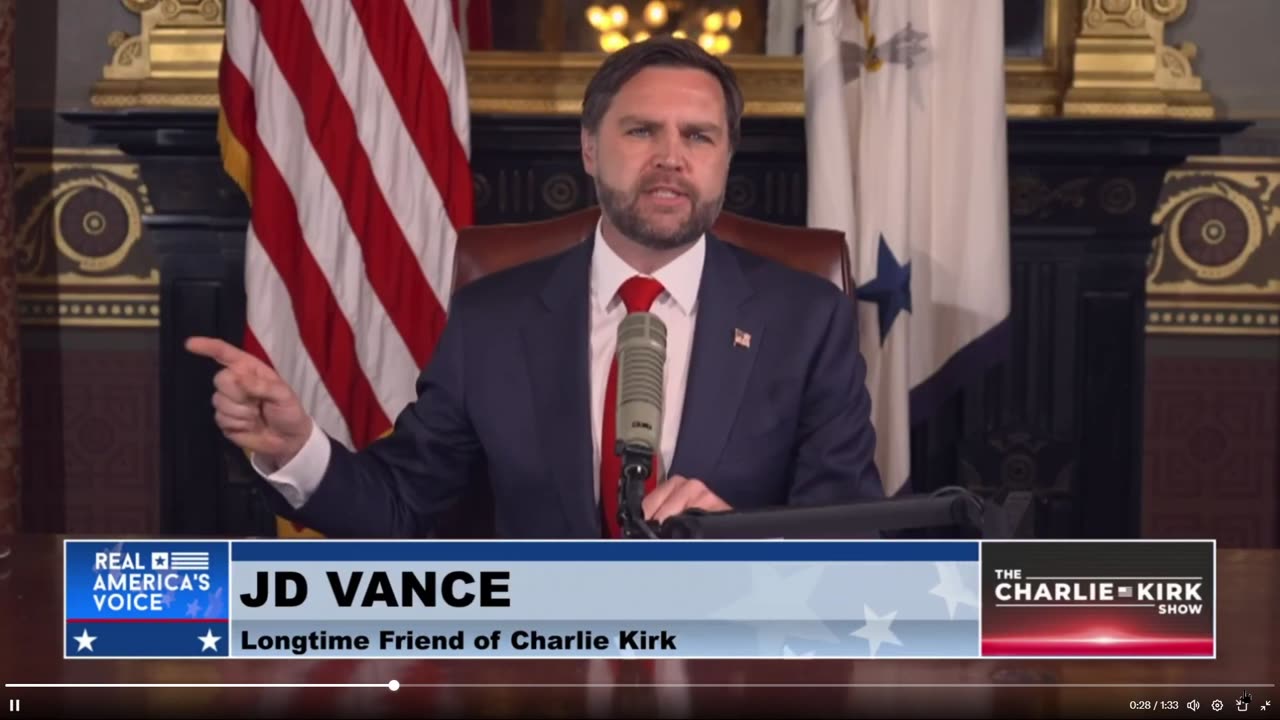 JD Vance: "No unity with these people" This is the correct response