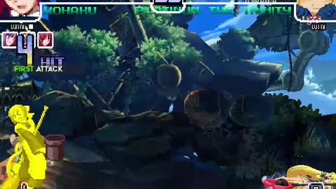 Hisui, Kohaku, and the Mech Hisuis (Me) vs Platinum the Trinity