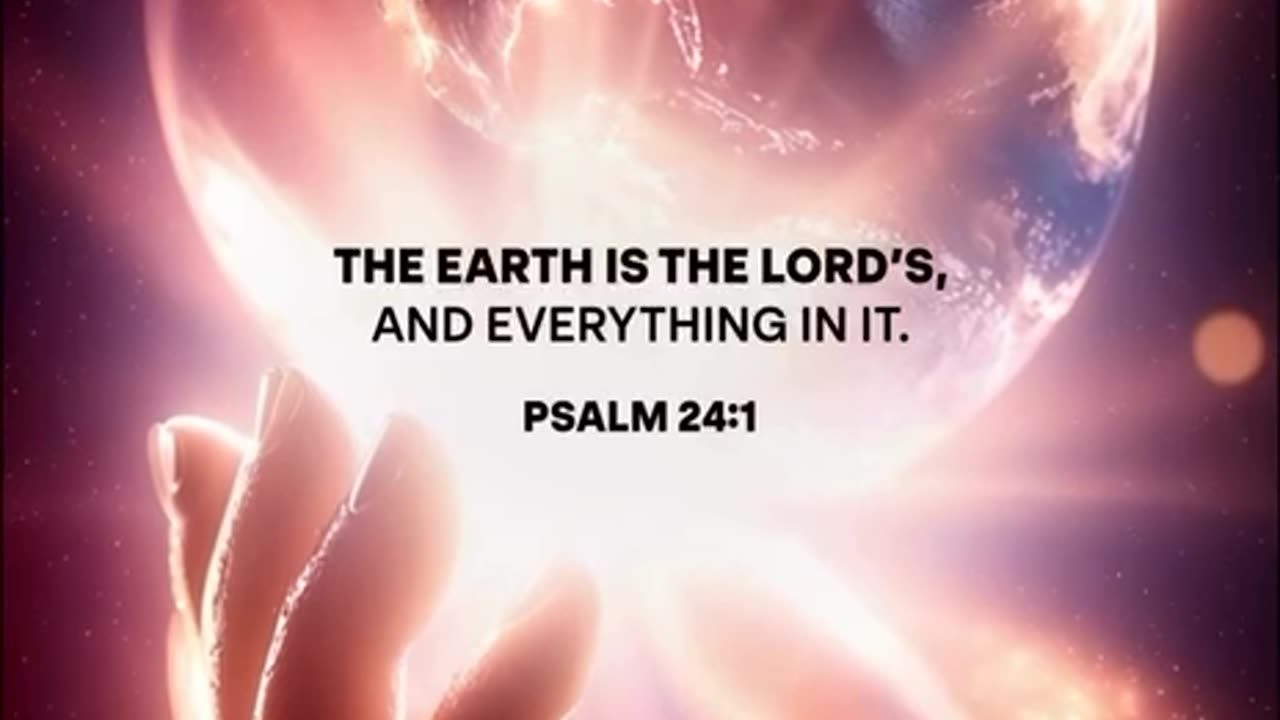 The Earth is the Lord’s