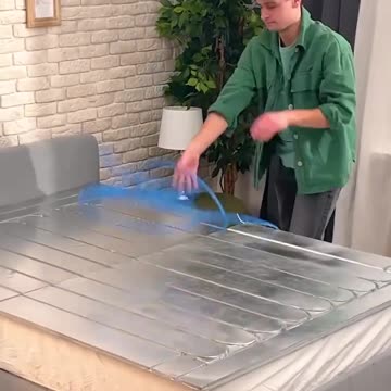 Hot bed, cold night… problem solved 🔥🛏️