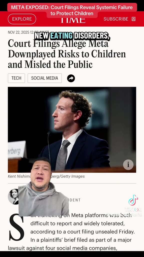 Breaking📛META ACCUSED OF CONCEALING CHILD ABUSE