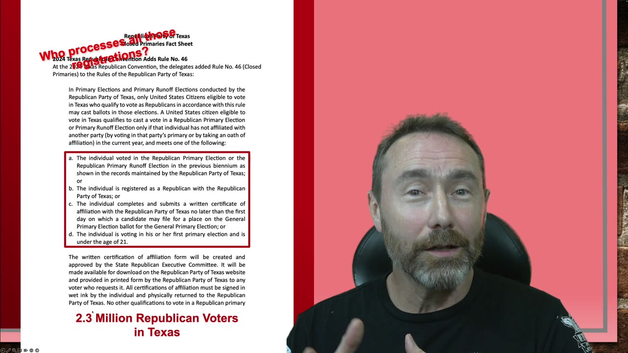 What does it mean to close the primaries?