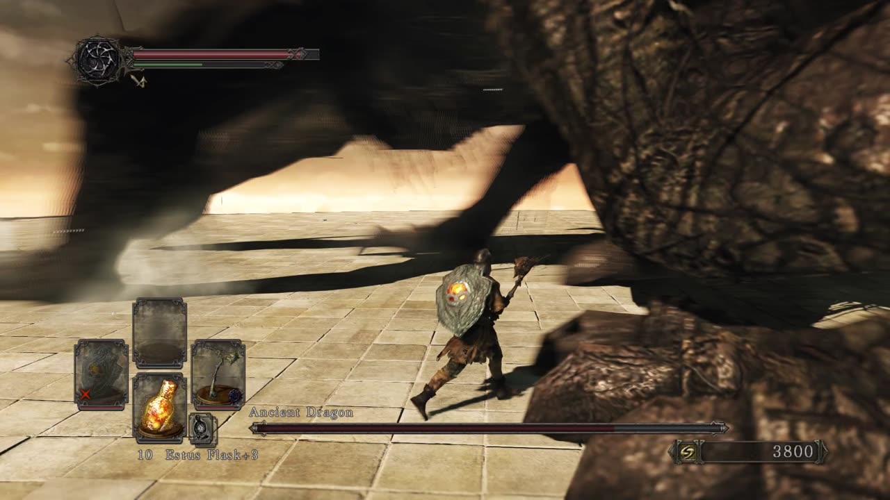 Hitless SL1 Ancient Dragon (Dark Souls 2: Scholar of the First Sin