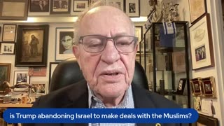 is Trump abandoning Israel to make deals with the Muslims?