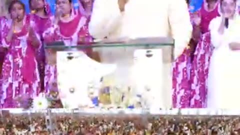 🕊️Heavenly Worship Main Palla Yeshu Da Ankur Narula Ministries #apostleankuryosephnarula #shorts