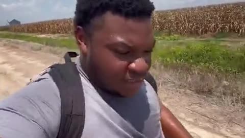 23-year-old who is 350 lbs isn't giving himself any excuses to better himself