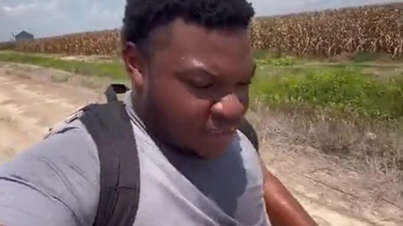23-year-old who is 350 lbs isn't giving himself any excuses to better himself