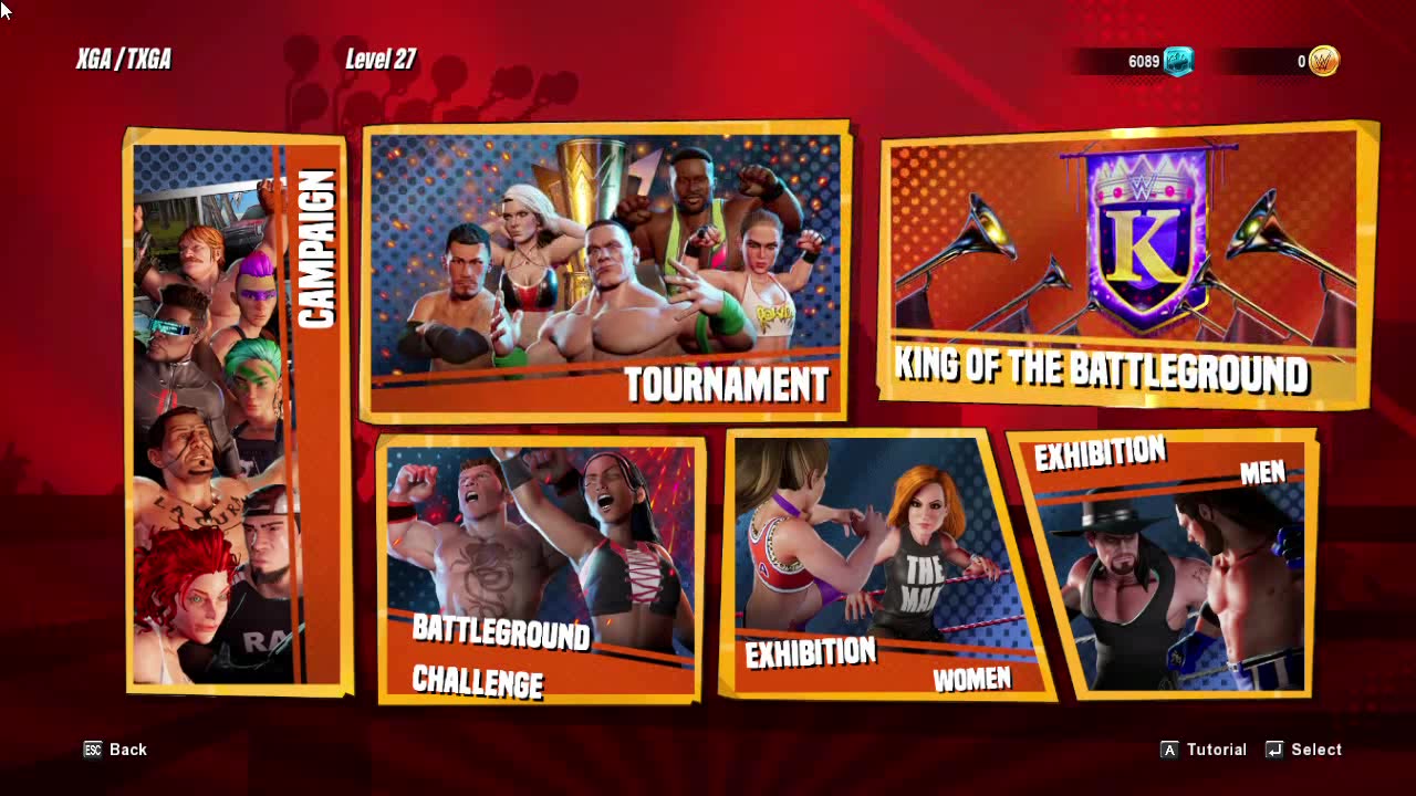 WWE BATTLEGROUND GAMEPLAY