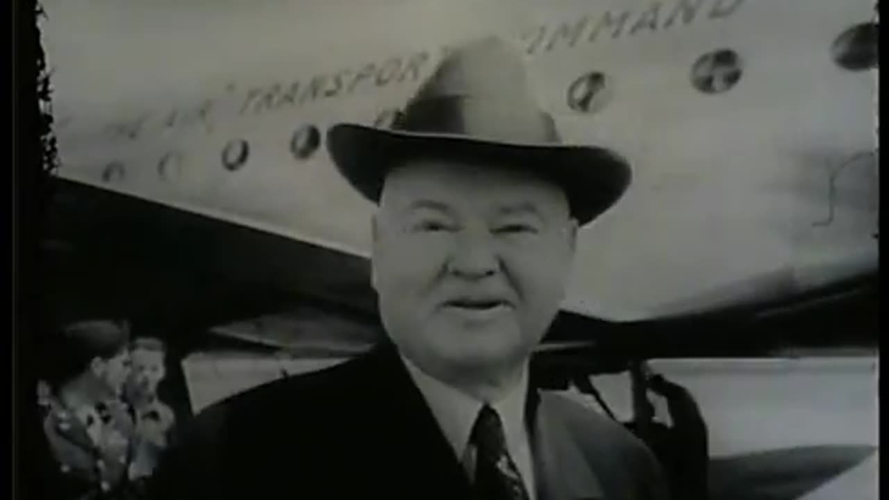 Hoover Returns from World Food Survey Trip