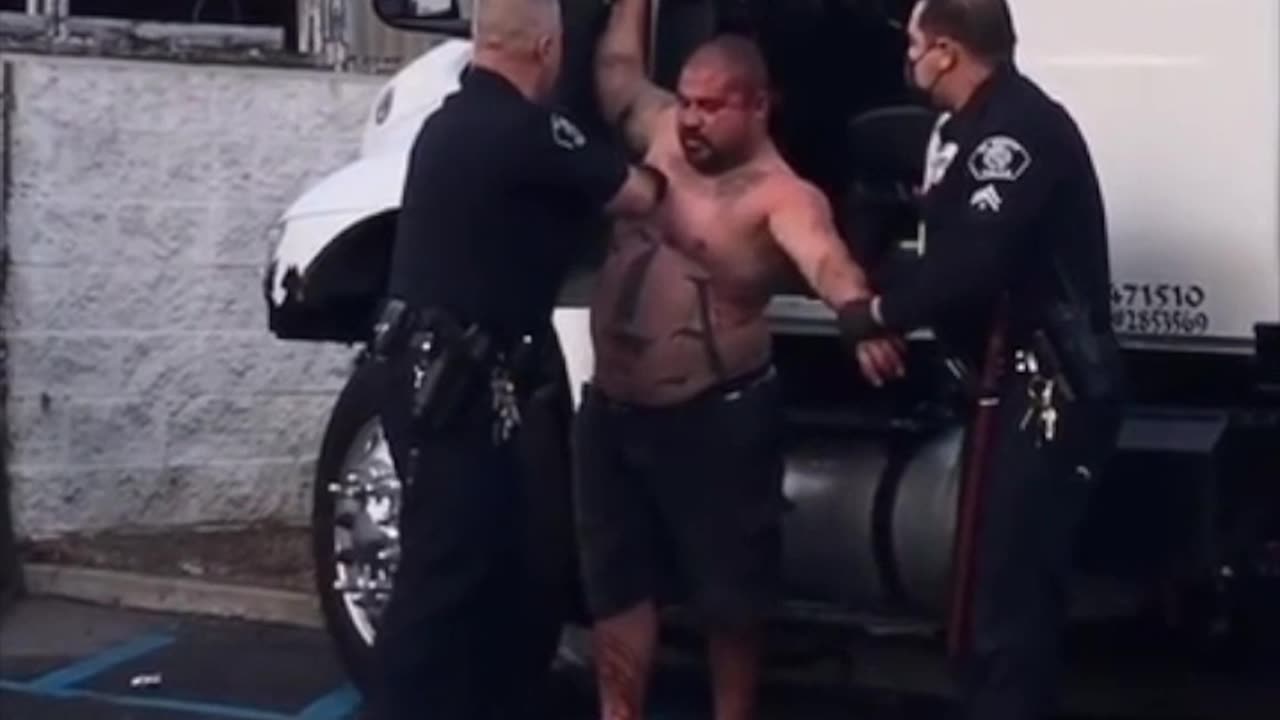 A tow truck driver, suspected of being intoxicated, crashed into more than a dozen vehicles