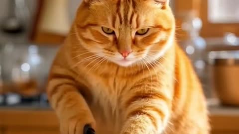 Ai cat animted video
