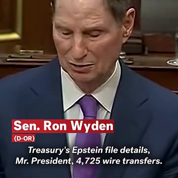 Democrat Reveals 4,725 Epstein Wire Transfers