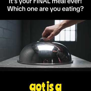 Its Your FINAL meal ever! Are you eating? #lastmeal #seafood