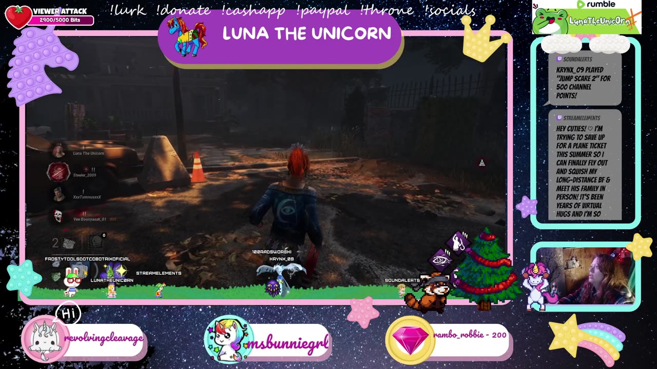 Now we run from creeps...