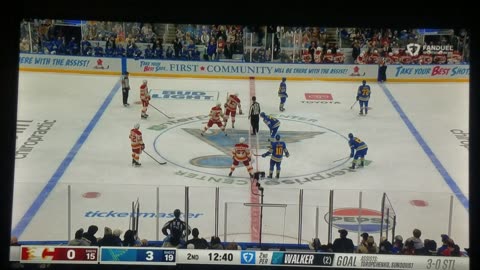 CGY vs STL - Blues Lead 3-0