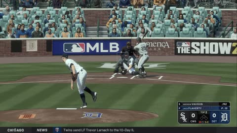 MLB The Show 34 2k25 Chicago White Sox At Detroit Tigers