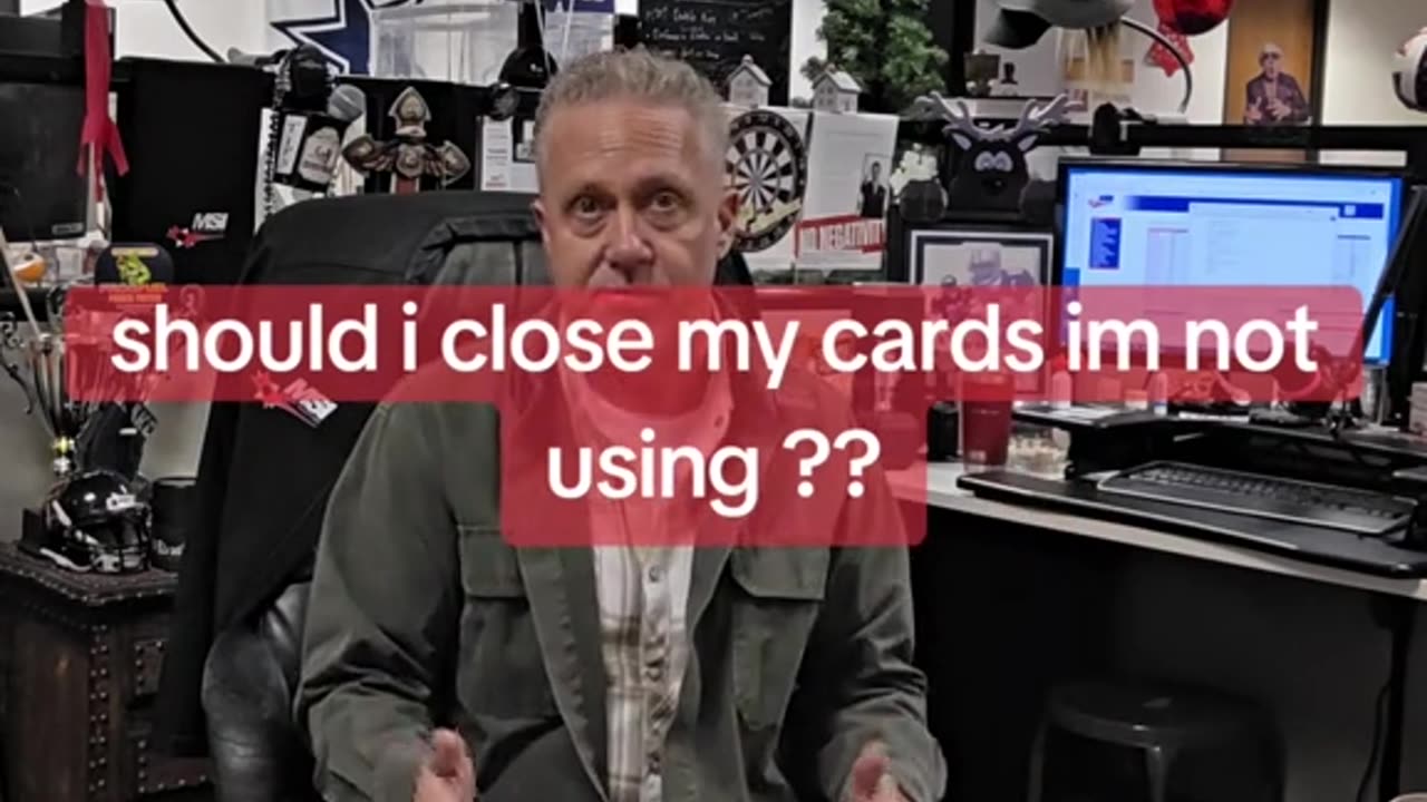 should i close my credit cards