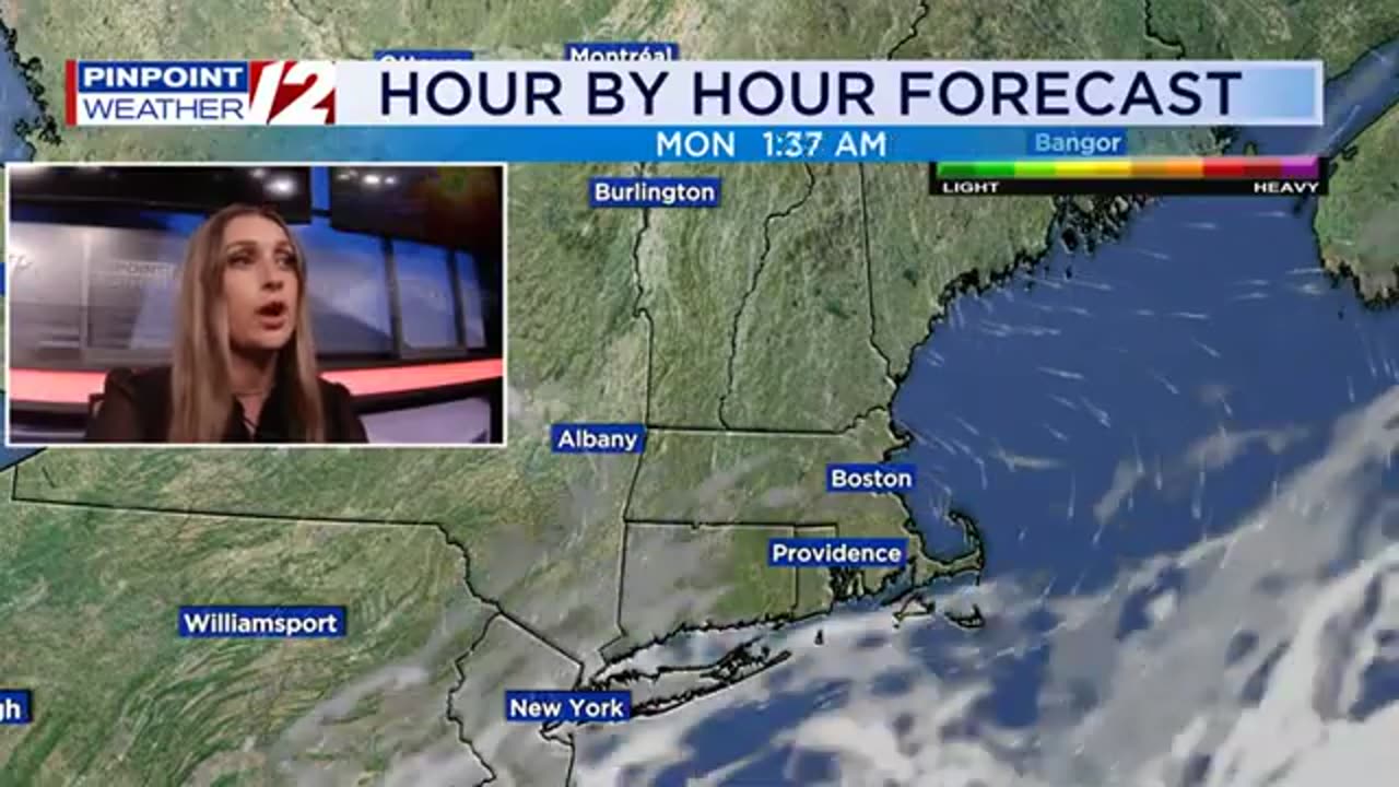 WPRI 12 Weather Now 8/31/25: Cool, Crisp Tonight; Blend of Clouds Labor Day Monday