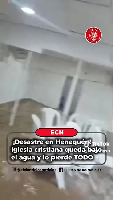 Video: el drama de una iglesia afectada por rotura de tubo en Henequén