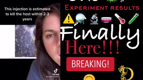 CV19 EXPERIMENT RESULTS Finally Here!!!' BREAKING!