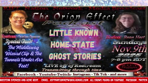 RNN presents - The Orion Effect Podcast with Christina Spencer & Rene Hert