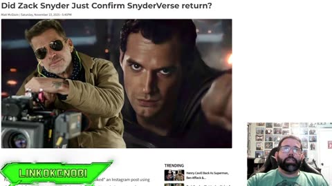 Fans Still Hoping For The Return Of The Snyderverse