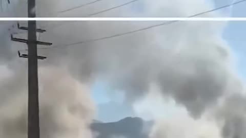 Kermanshah is burning this morning