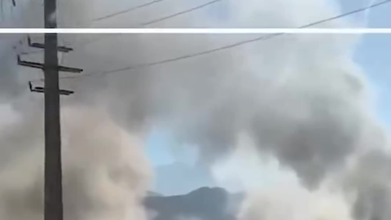 Kermanshah is burning this morning