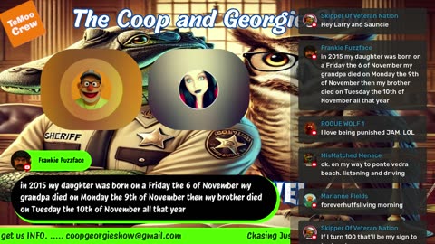 THURSDAY: Gavel To Gravel With MrCoop And Georgie @GeorgieslifeUnfiltered @veterannation1