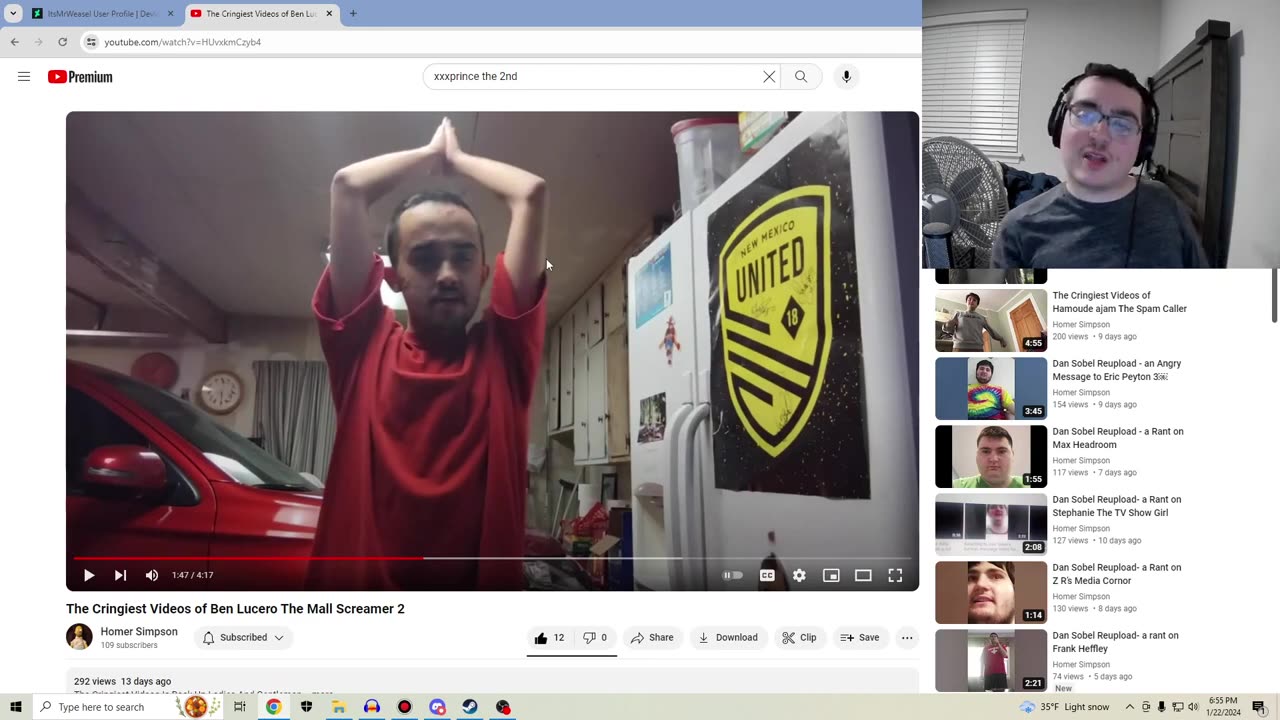 Ben Lucero Is Such A CryBaby