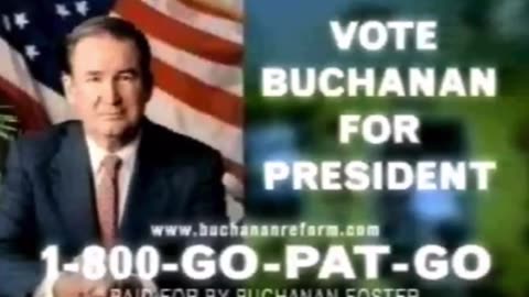 For Spanish, Press 1 - Pat Buchanan 2000 campaign ad: